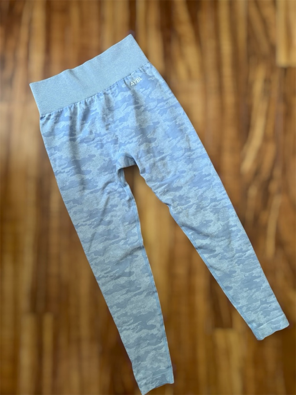 AYBL Light Blue Camo Leggings